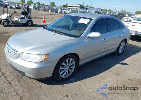 2006 Hyundai Azera Limited/Se from USA, damaged, VIN KMHFC46F86A126741